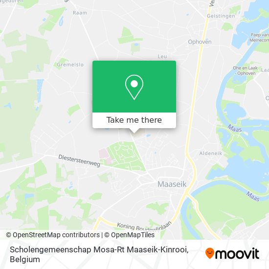 Scholengemeenschap Mosa-Rt Maaseik-Kinrooi map