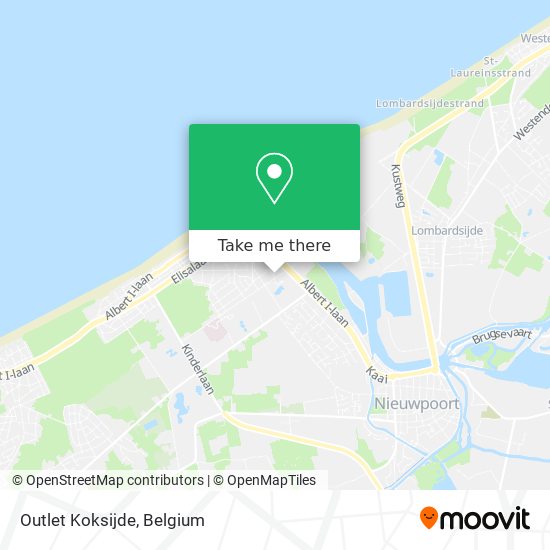 Outlet Koksijde plan