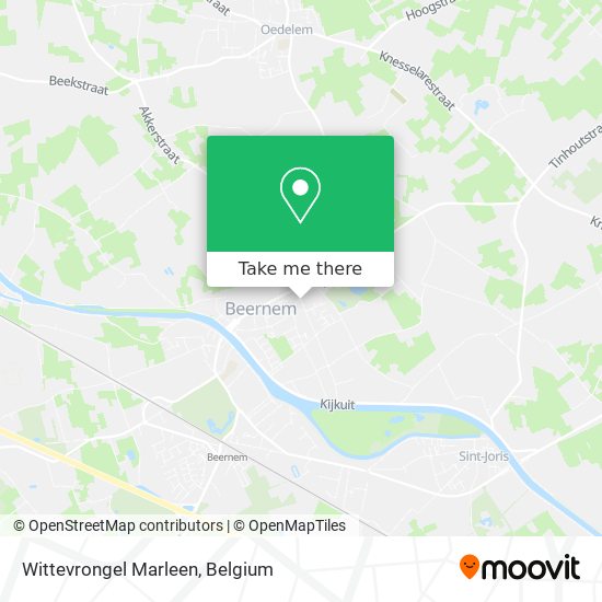 Wittevrongel Marleen map