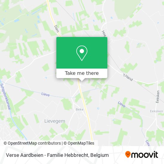 Verse Aardbeien - Familie Hebbrecht map