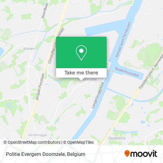 Politie Evergem Doornzele map