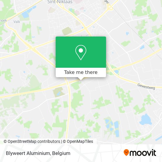 Blyweert Aluminium map