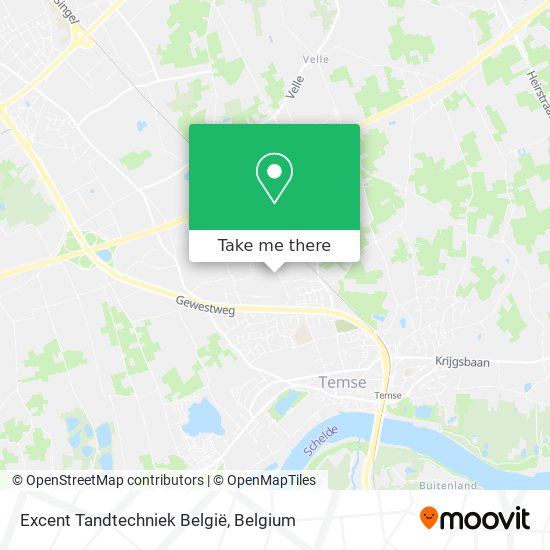 Excent Tandtechniek België map