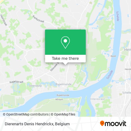 Dierenarts Denis Hendrickx plan