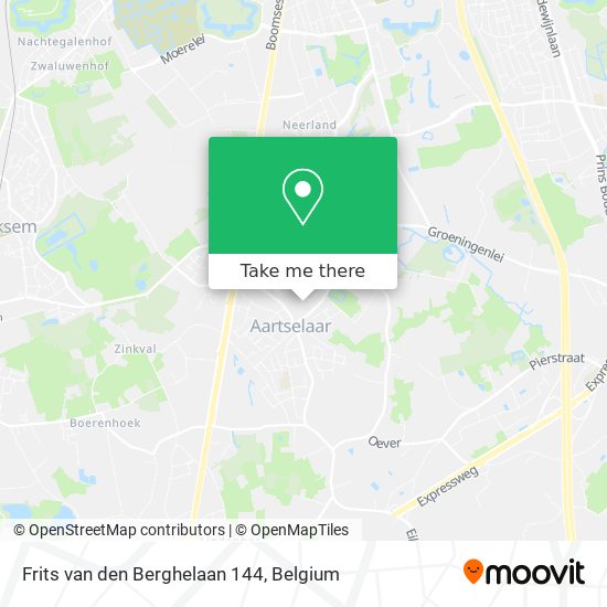 Frits van den Berghelaan 144 map