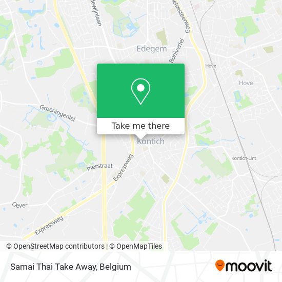 Samai Thai Take Away plan