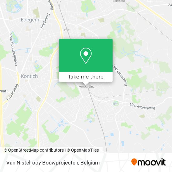 Van Nistelrooy Bouwprojecten map