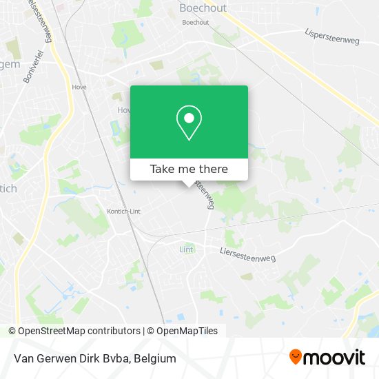 Van Gerwen Dirk Bvba map