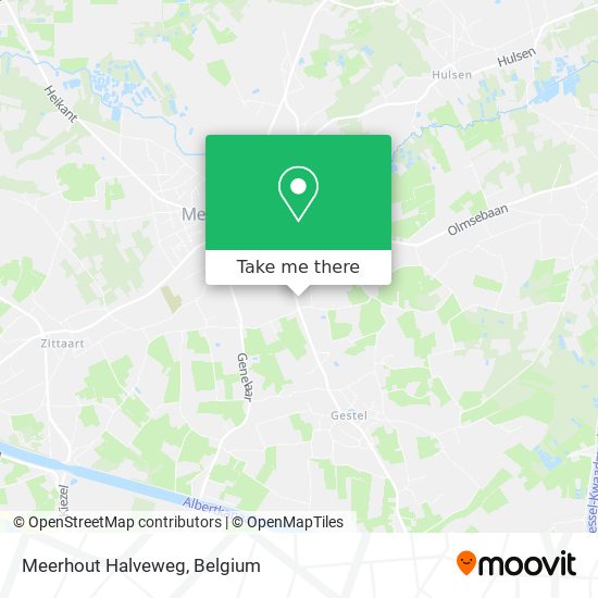 Meerhout Halveweg plan