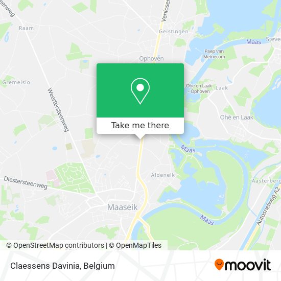 Claessens Davinia map