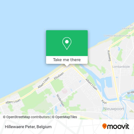 Hillewaere Peter map