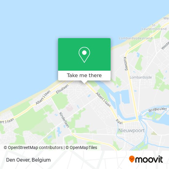 Den Oever map