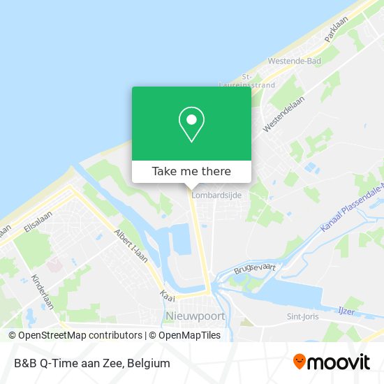 B&B Q-Time aan Zee plan