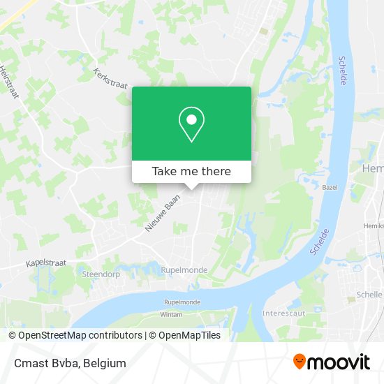 Cmast Bvba map