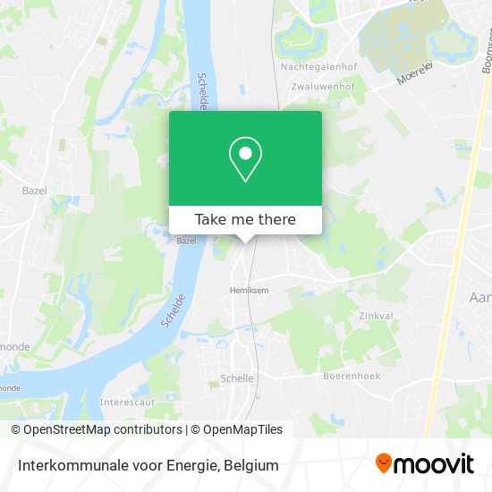 Interkommunale voor Energie map