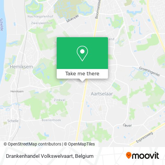 Drankenhandel Volkswelvaart map