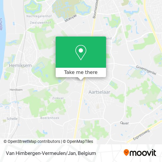 Van Himbergen-Vermeulen/Jan map
