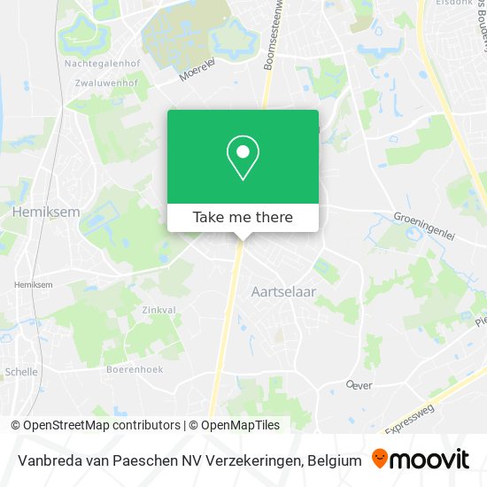 Vanbreda van Paeschen NV Verzekeringen map