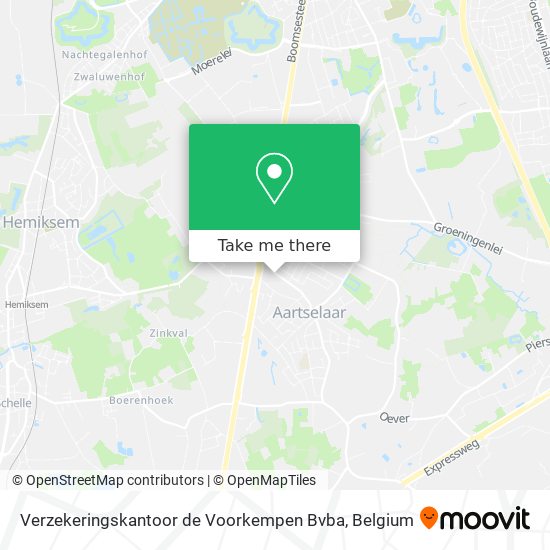 Verzekeringskantoor de Voorkempen Bvba map