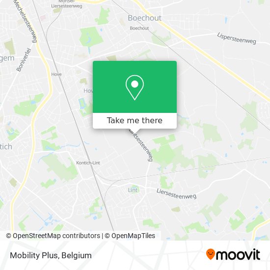 Mobility Plus map