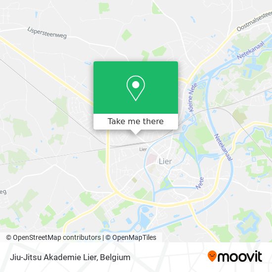 Jiu-Jitsu Akademie Lier map