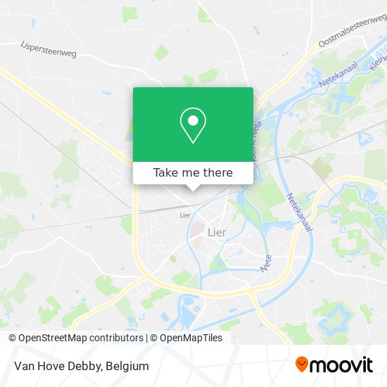 Van Hove Debby map