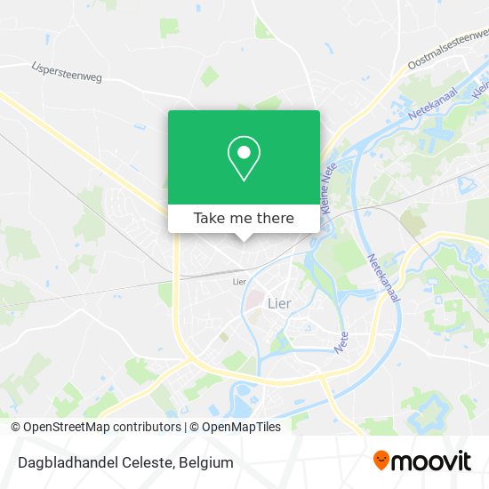 Dagbladhandel Celeste map