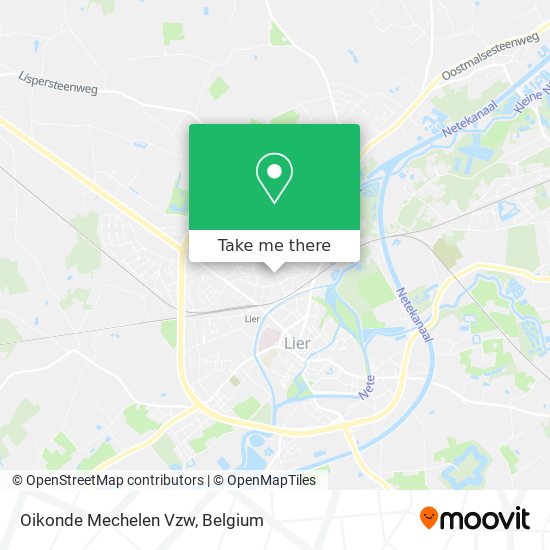 Oikonde Mechelen Vzw map