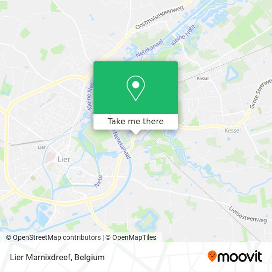 Lier Marnixdreef map