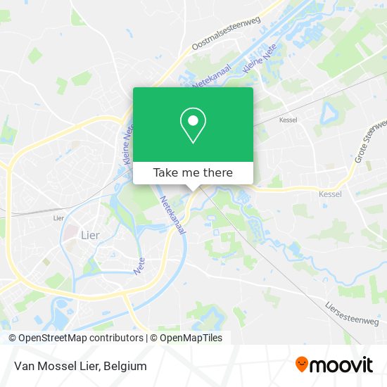 Van Mossel Lier map