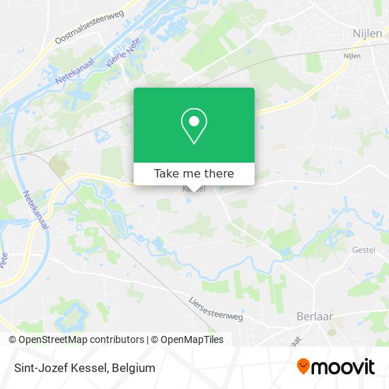 Sint-Jozef Kessel map