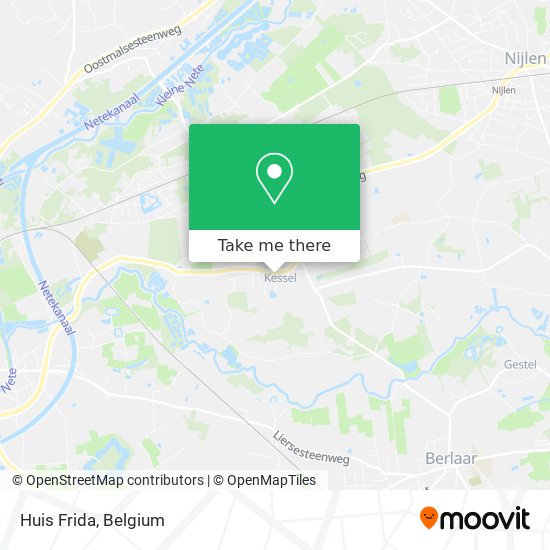 Huis Frida map