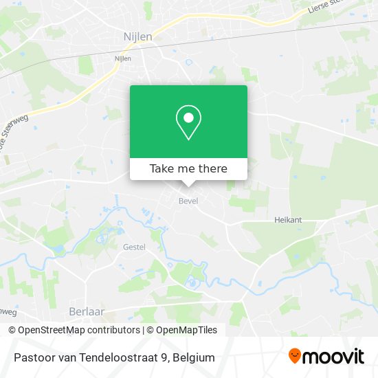 Pastoor van Tendeloostraat 9 map