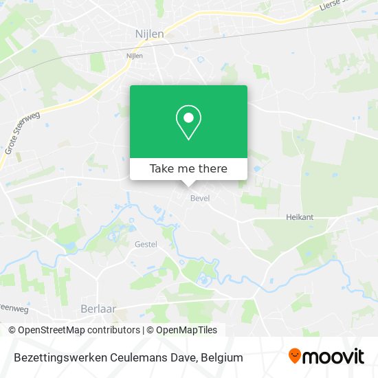 Bezettingswerken Ceulemans Dave map