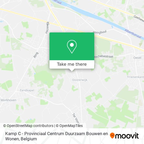 Kamp C - Provinciaal Centrum Duurzaam Bouwen en Wonen plan