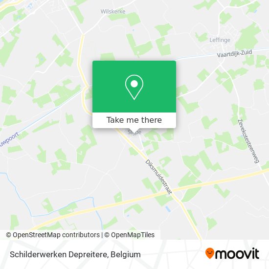 Schilderwerken Depreitere map