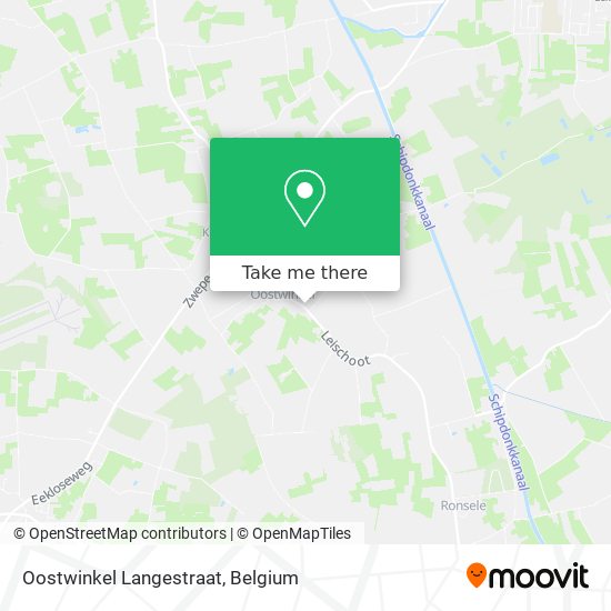 Oostwinkel Langestraat plan
