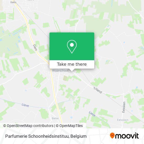 Parfumerie Schoonheidsinstituu plan