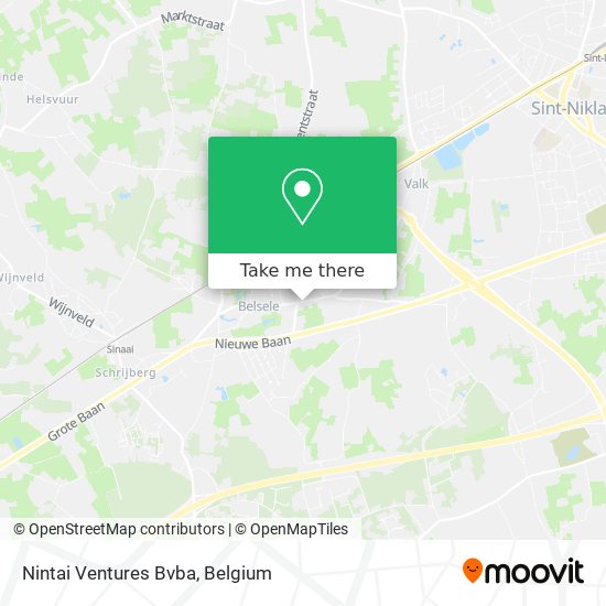 Nintai Ventures Bvba map