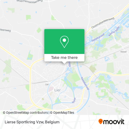 Lierse Sportkring Vzw map