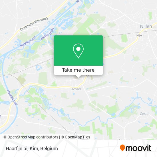Haarfijn bij Kim map