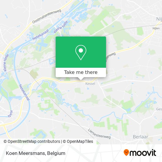 Koen Meersmans map