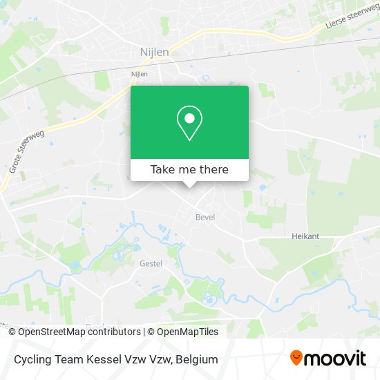 Cycling Team Kessel Vzw Vzw map