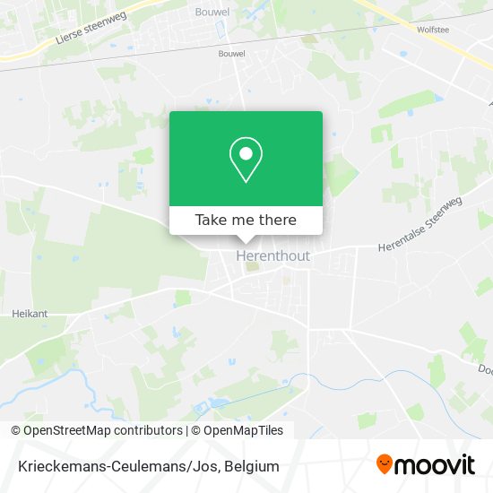 Krieckemans-Ceulemans/Jos map