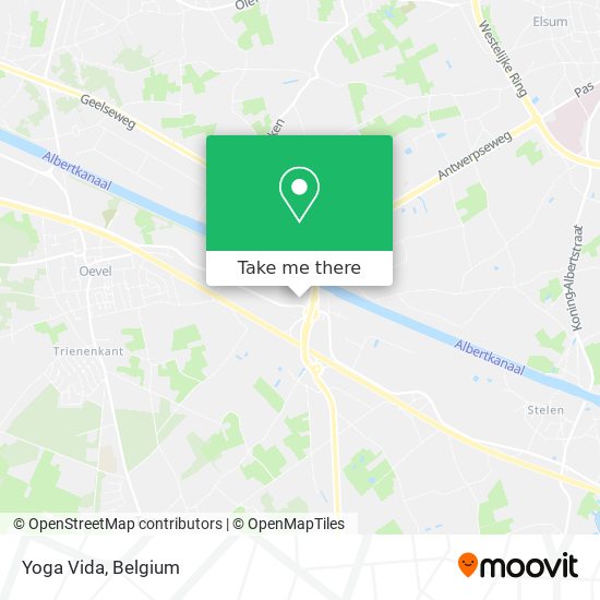 Yoga Vida map