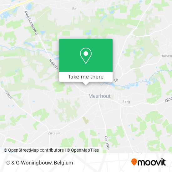 G & G Woningbouw map