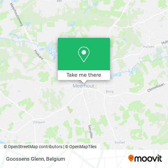 Goossens Glenn map