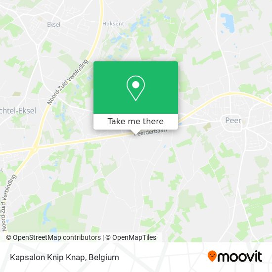 Kapsalon Knip Knap map