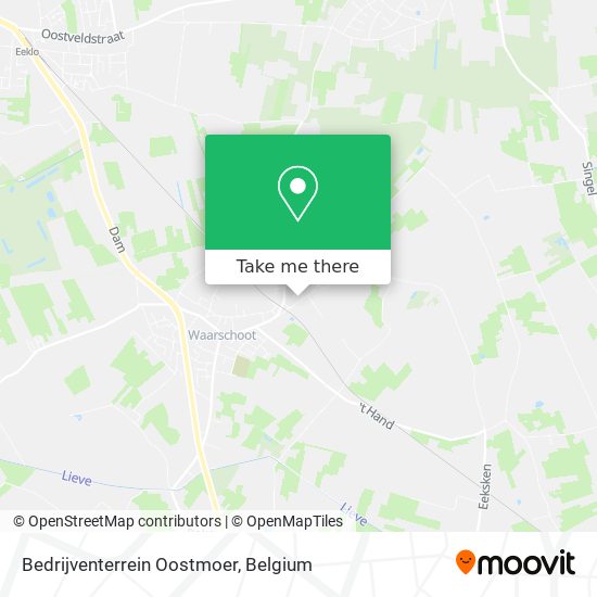 Bedrijventerrein Oostmoer map