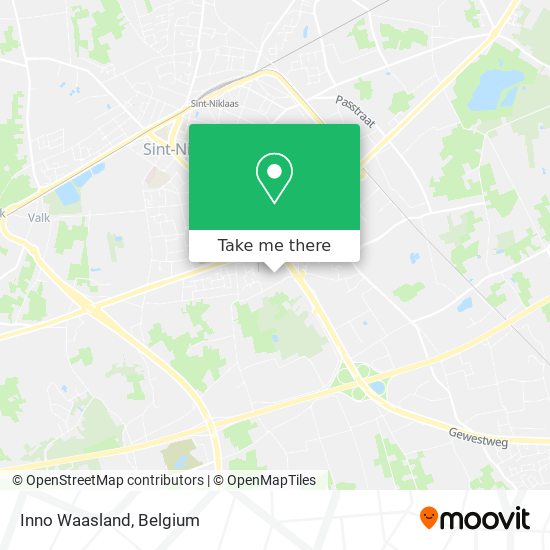 Inno Waasland map